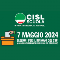 Elezioni per il rinnovo del CSPI - Vota Cisl Scuola